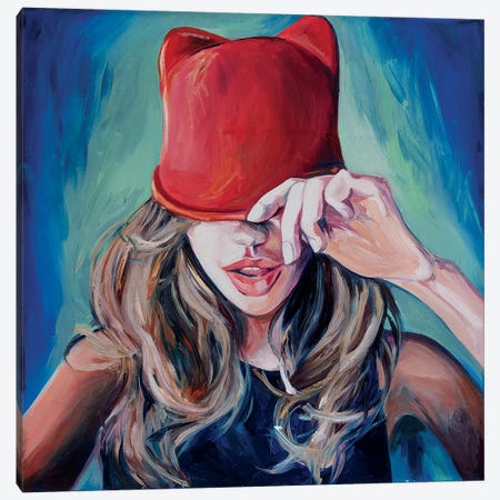 Little Red Riding Hood Canvas Print #SRB38} by Sasha Robinson Canvas Wall Art