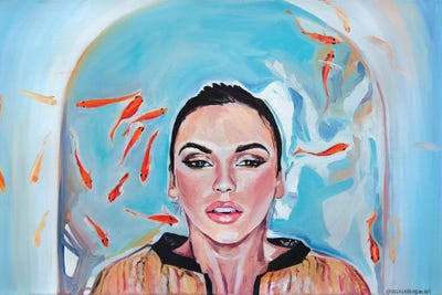 Molly by Sasha Robinson multi panel art