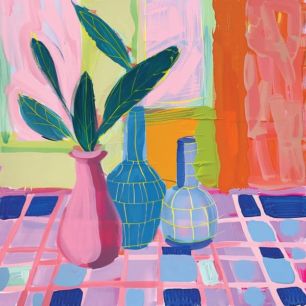 Sasha Robinson: Matisse Reverie Abstract Still Life by Sasha Robinson