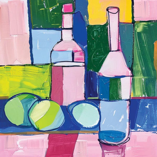 Sasha Robinson: Matisse's Minimalism Abstract Still Life by Sasha Robinson