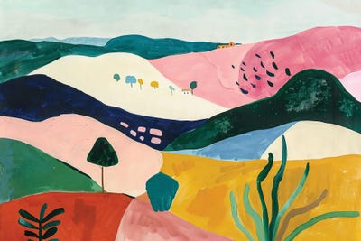 Simple Landscape by Sasha Robinson canvas print