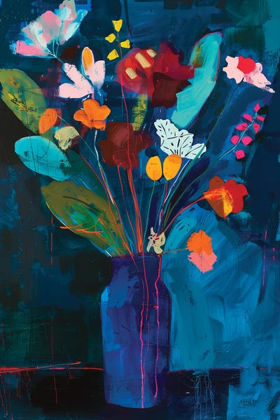 Fine Art Print: Bunch Of Flowers by Sasha Robinson