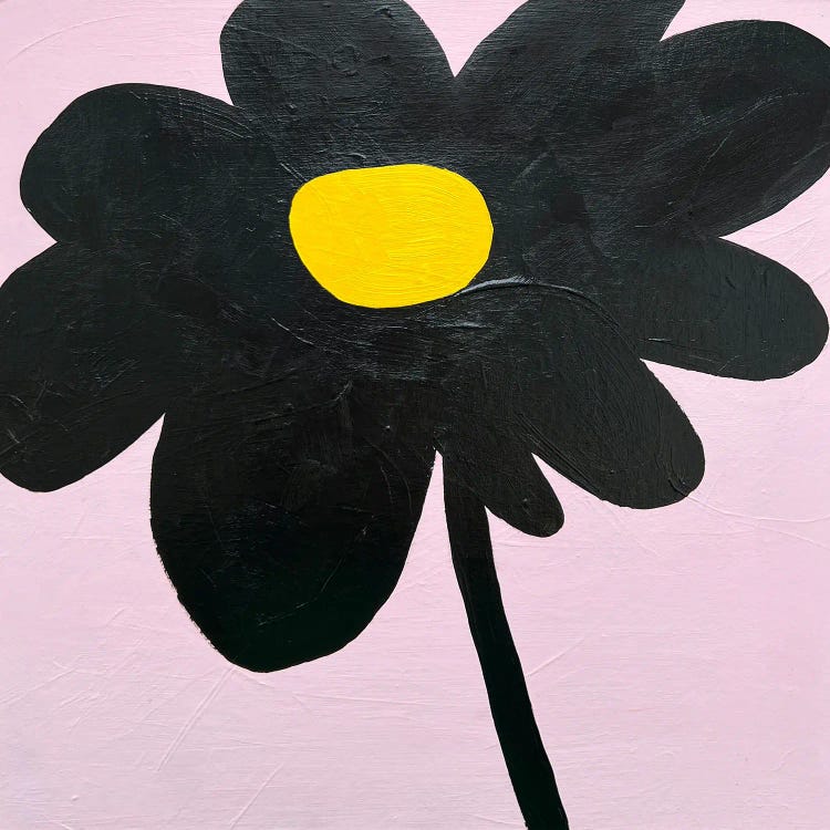 Black Flower by Sasha Robinson wall art
