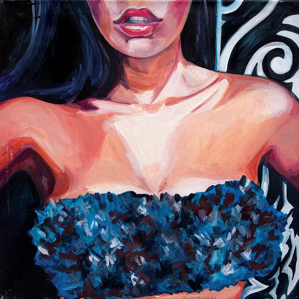 Women's Tops: Swimming Costume by Sasha Robinson