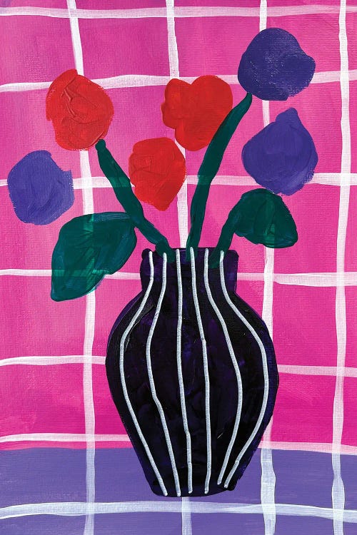 Purple Still Life by Sasha Robinson wall art