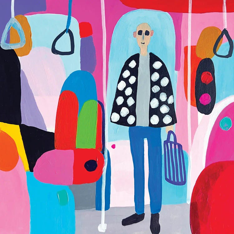 Bold And Joyful Fashion Man