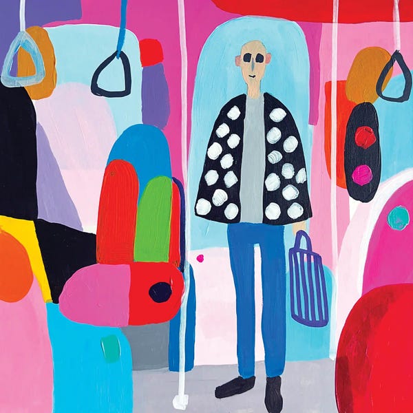 Trains: Bold And Joyful Fashion Man by Sasha Robinson