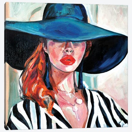 The Hat Canvas Print #SRB65} by Sasha Robinson Canvas Wall Art