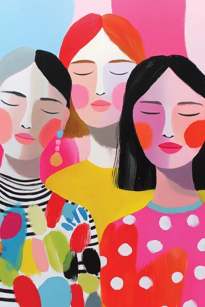 Generational Portrait Of Women by Sasha Robinson canvas print