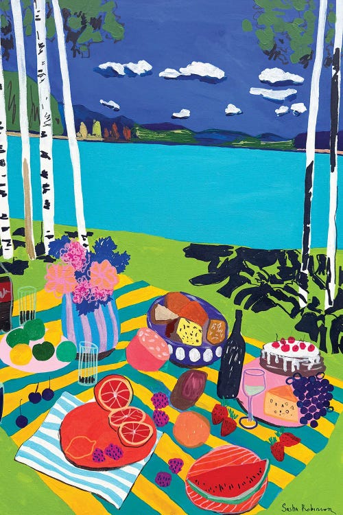 Summer Lakeside Picnic