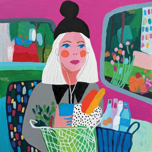 Girl In The Bus