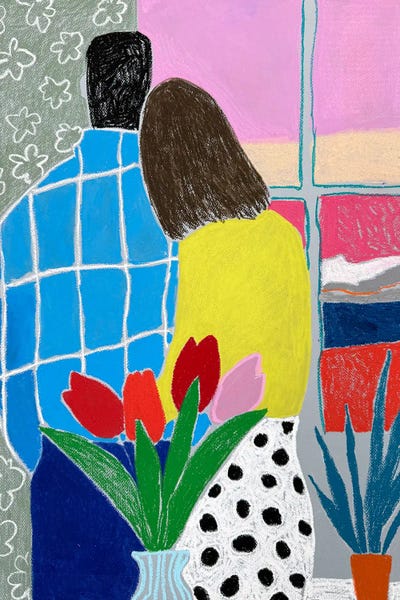 Sasha Robinson: Lovers By The Window by Sasha Robinson