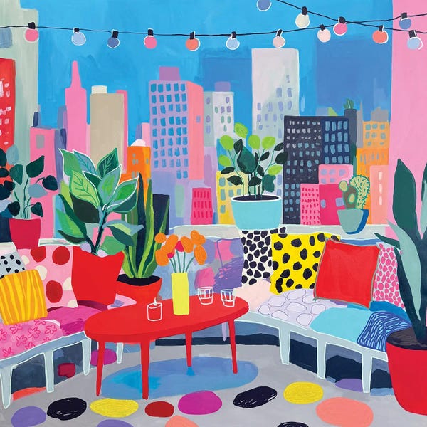 Sasha Robinson: Roof Top Garden by Sasha Robinson