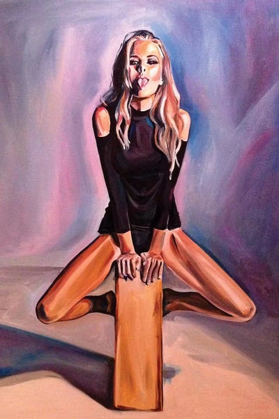 Yuliana by Sasha Robinson framed canvas print