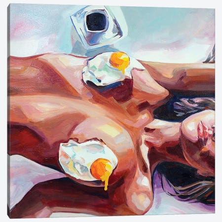 Eggs Canvas Print #SRB94} by Sasha Robinson Canvas Art Print