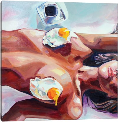 Eggs Canvas Art Print - Sasha Robinson