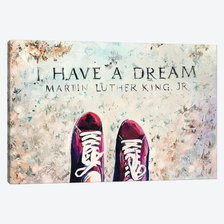 I Have A Dream Canvas Print #SRB96} by Sasha Robinson Canvas Print
