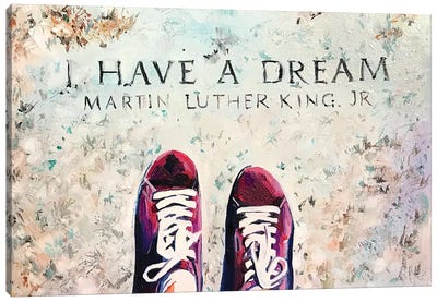 I Have A Dream Canvas Art Print - The Civil Rights Movement Art