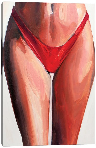 Only Swimming Trunks Canvas Art Print - Sasha Robinson