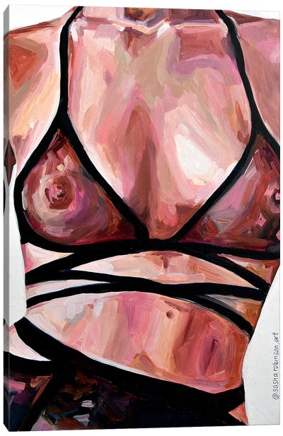 Body Canvas Art Print - Sasha Robinson