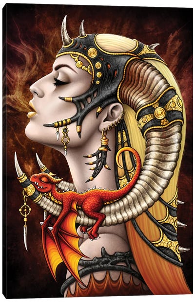 Mother Of Dragons Canvas Art Print - Sarah Richter