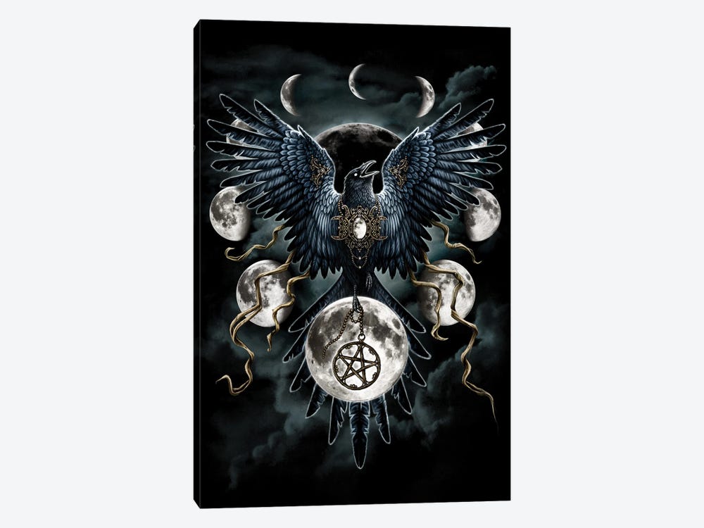 Sinister Wings by Sarah Richter 1-piece Canvas Art