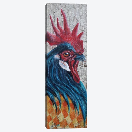 Lil' Cocky Canvas Print #SRD19} by Suzanne Rende Canvas Art