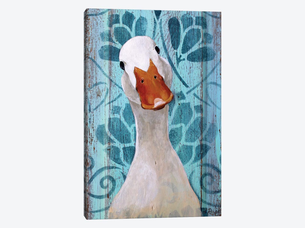 Farm Duck by Suzanne Rende 1-piece Canvas Print
