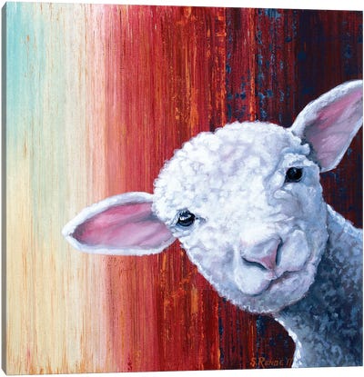 Lamb Canvas Art Print
