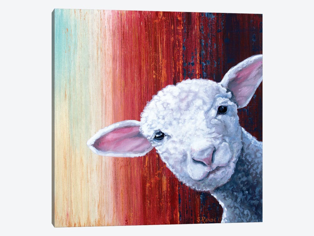Lamb by Suzanne Rende 1-piece Canvas Art