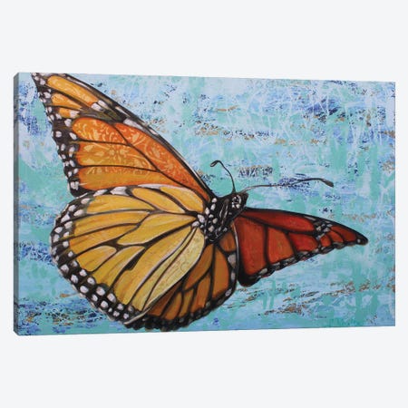 Flutterby Canvas Print #SRD41} by Suzanne Rende Canvas Print