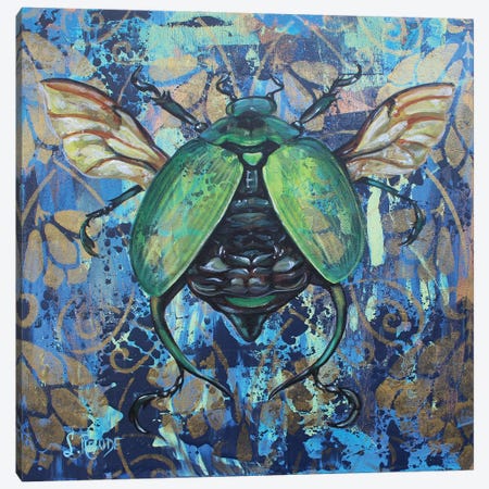 John Beetle Canvas Print #SRD42} by Suzanne Rende Art Print