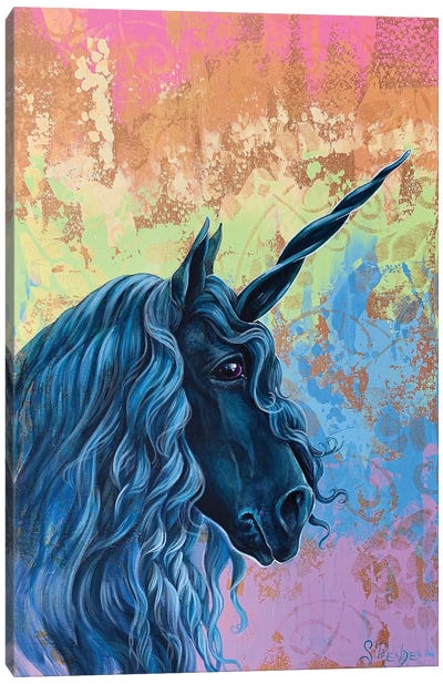 First Unicorn Canvas Art Print