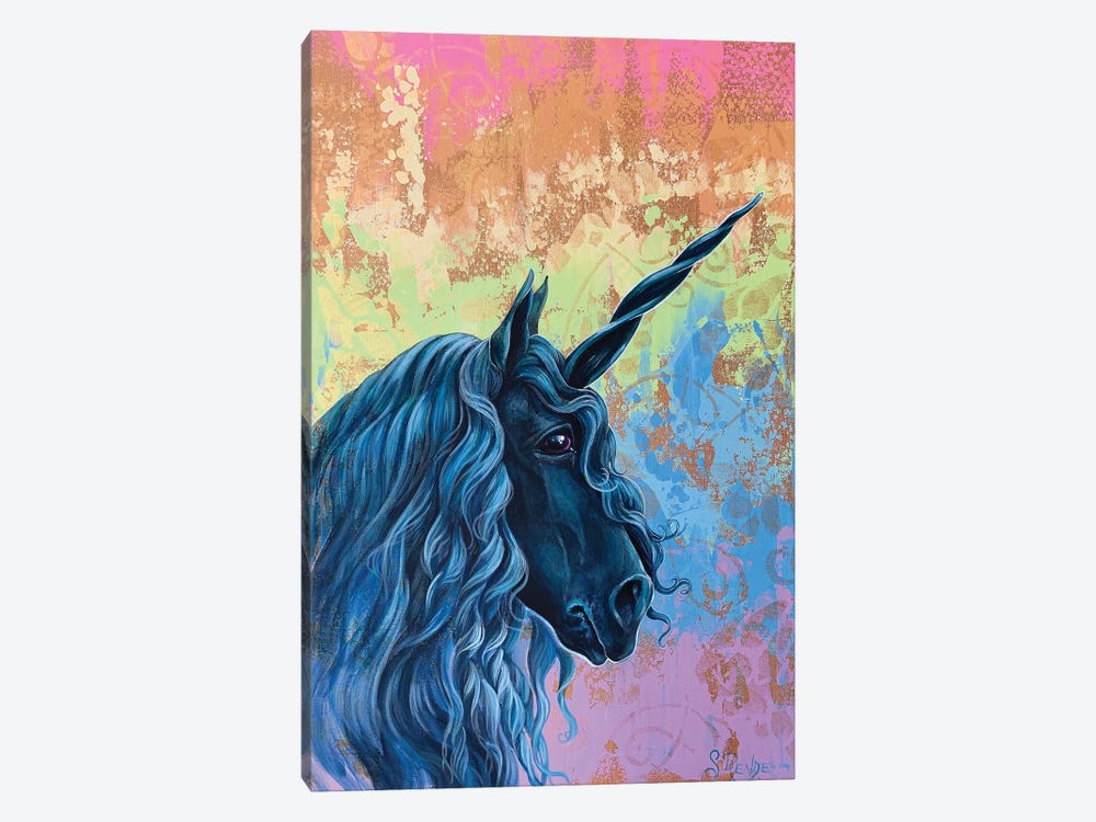 First Unicorn by Suzanne Rende 1-piece Canvas Artwork