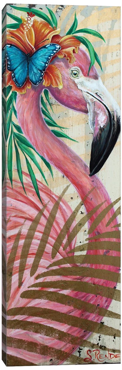 Tickled Pink Canvas Art Print - Suzanne Rende