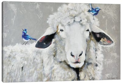 Days Like These Canvas Art Print - Sheep Art