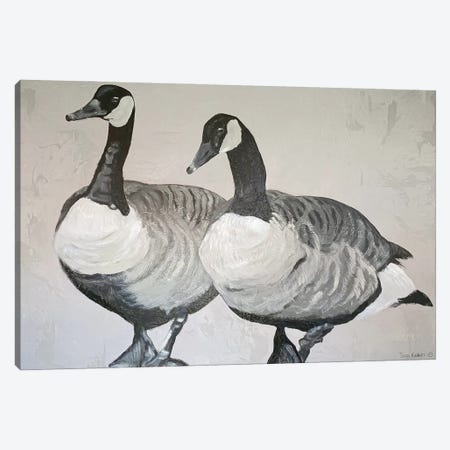 Ducks Canvas Print #SRE33} by Suzi Redman Canvas Art Print