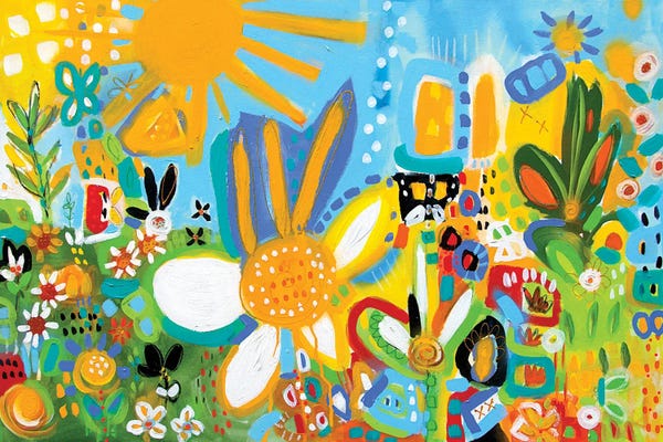 Samantha Redfern: Happy Garden by Samantha Redfern