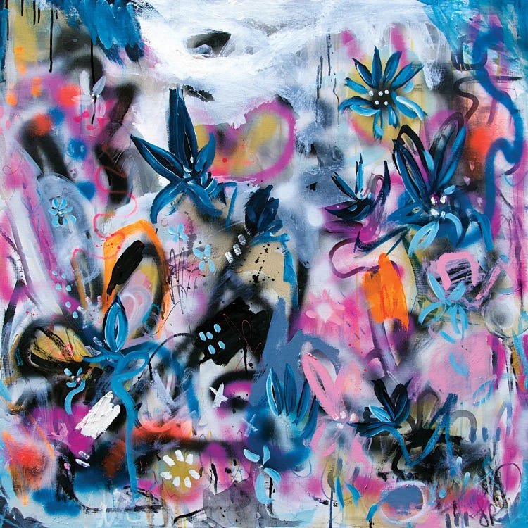 Inner City Flowers by Samantha Redfern wall art