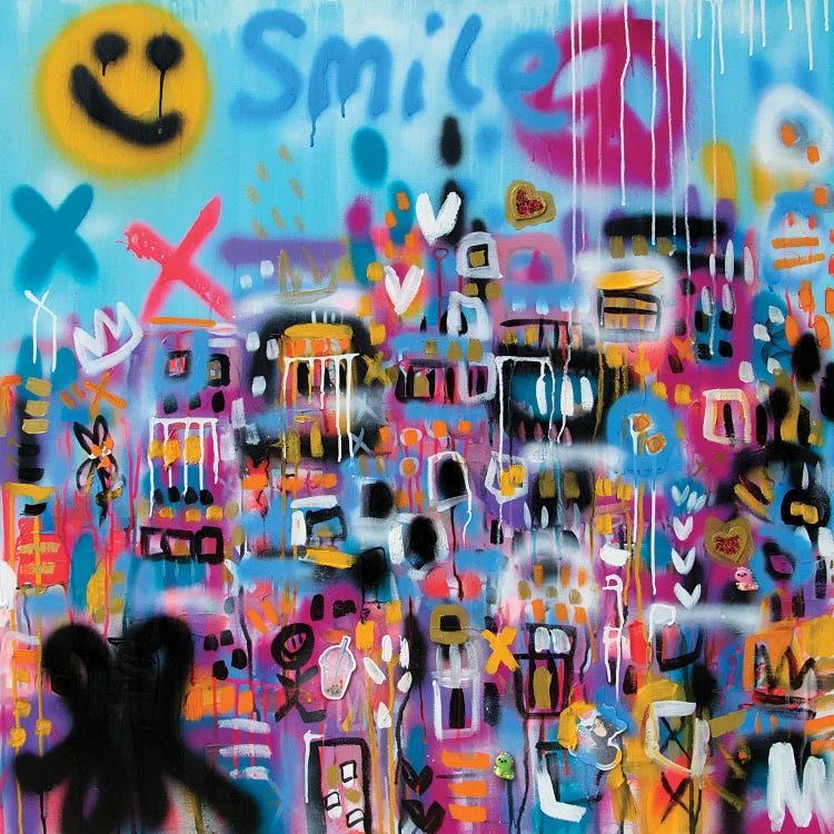 Smile by Samantha Redfern wall art