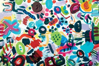 Space Raiders by Samantha Redfern art print