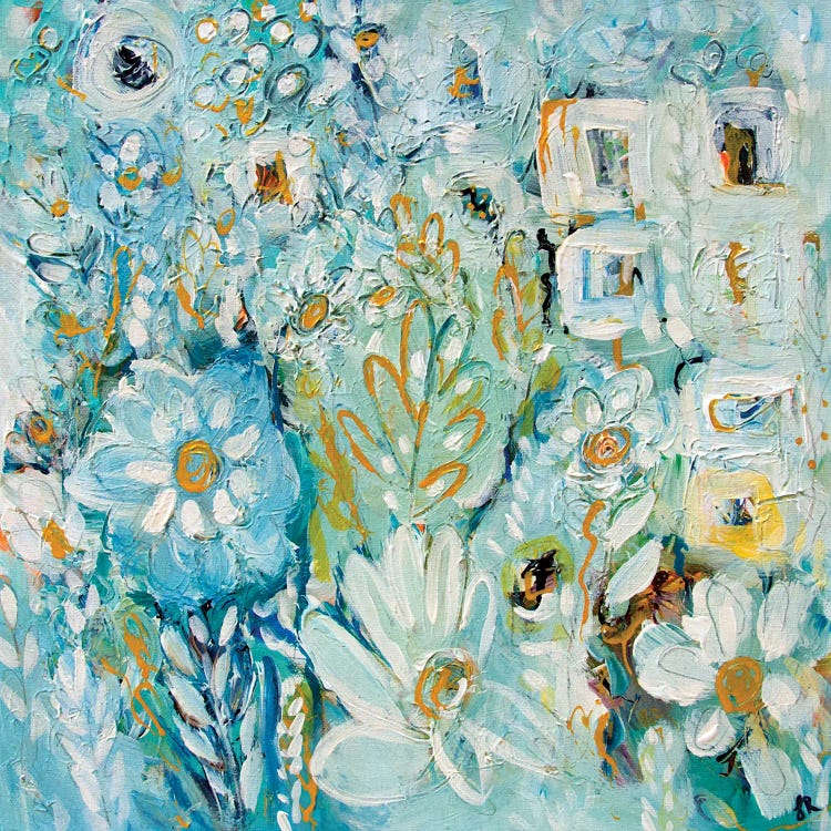 Blue Abode by Samantha Redfern wall art