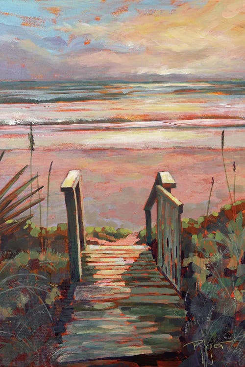 Coastal Paradise Found by Sue Riger wall art