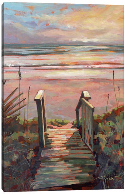 Coastal Paradise Found Canvas Art Print