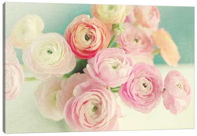 Blushing Blossoms Canvas Art Print
