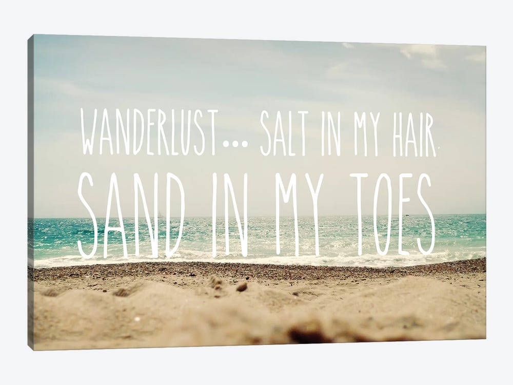 Sand In My Toes by Sarah Gardner 1-piece Canvas Artwork