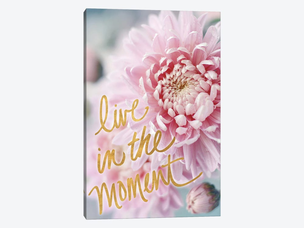 Live in the Moment by Sarah Gardner 1-piece Canvas Print