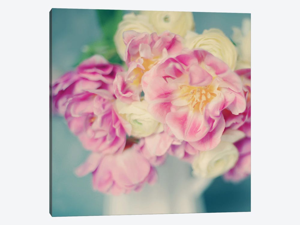Blushing Blooms I by Sarah Gardner 1-piece Art Print