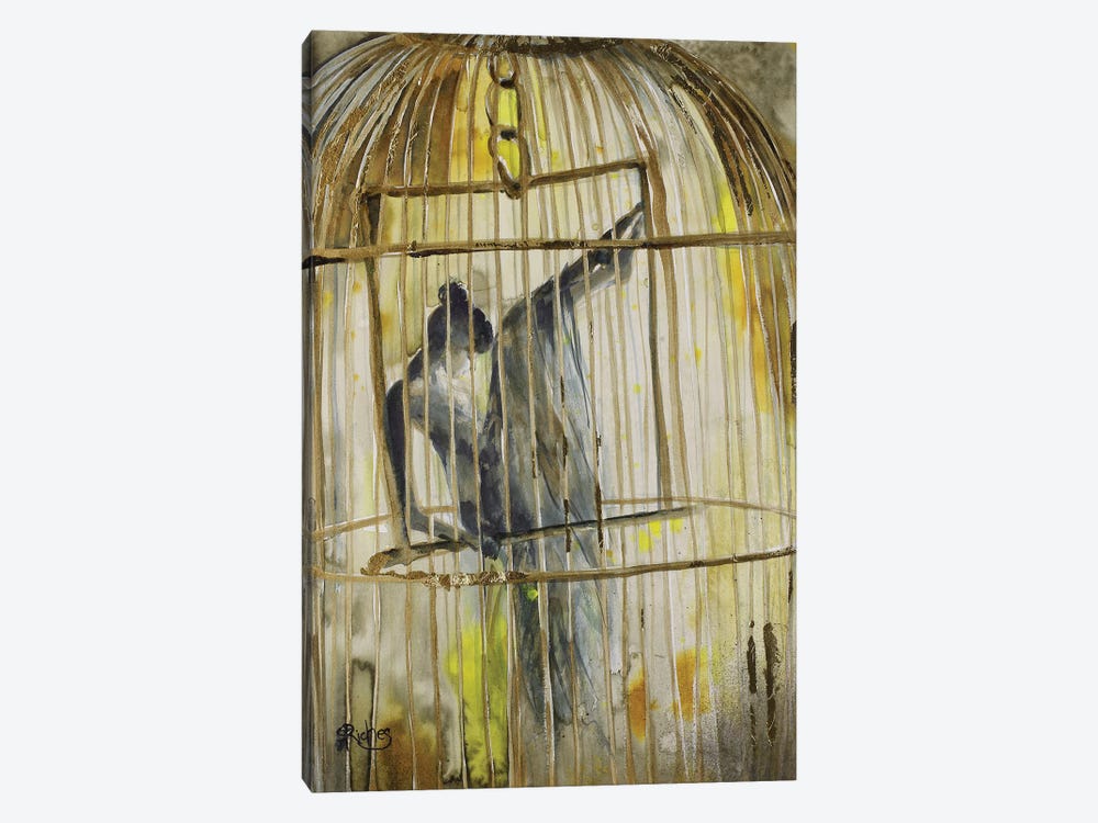 Caged by Sara Riches 1-piece Canvas Artwork