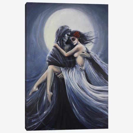 Dark Love Canvas Print #SRI16} by Sara Riches Canvas Art